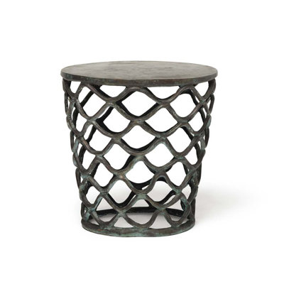 Lattice End Table