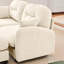 Canapé en chenille 74 "avec repose-pieds Cloud-378645627