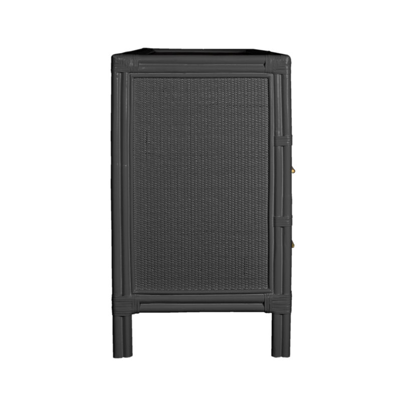 Aruba 8 - Drawer Dresser, Black