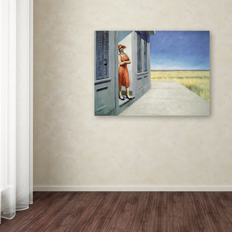 Edward Hopper Mid-Century, 14" H x 19" W