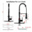 Commercial Spring Pull Down Kitchen Faucet(Set of 2)-128613789
