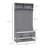 Hall Tree with 2 Storage Drawers, 4 Hooks-521875046