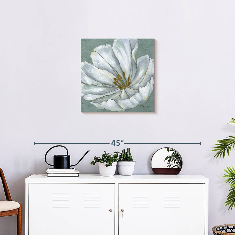 Floral Bloom I, 20" H x 20" W