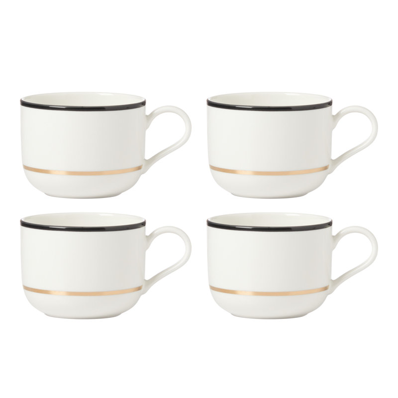 Make It Pop Porcelain Teacup, White