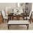 Huldah 6 - Person Four Leg Dining Set-1347198781
