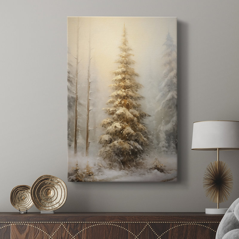 Art de Noël de Noël - galerie Cavas sur mesure, H 36 po x l 24 po