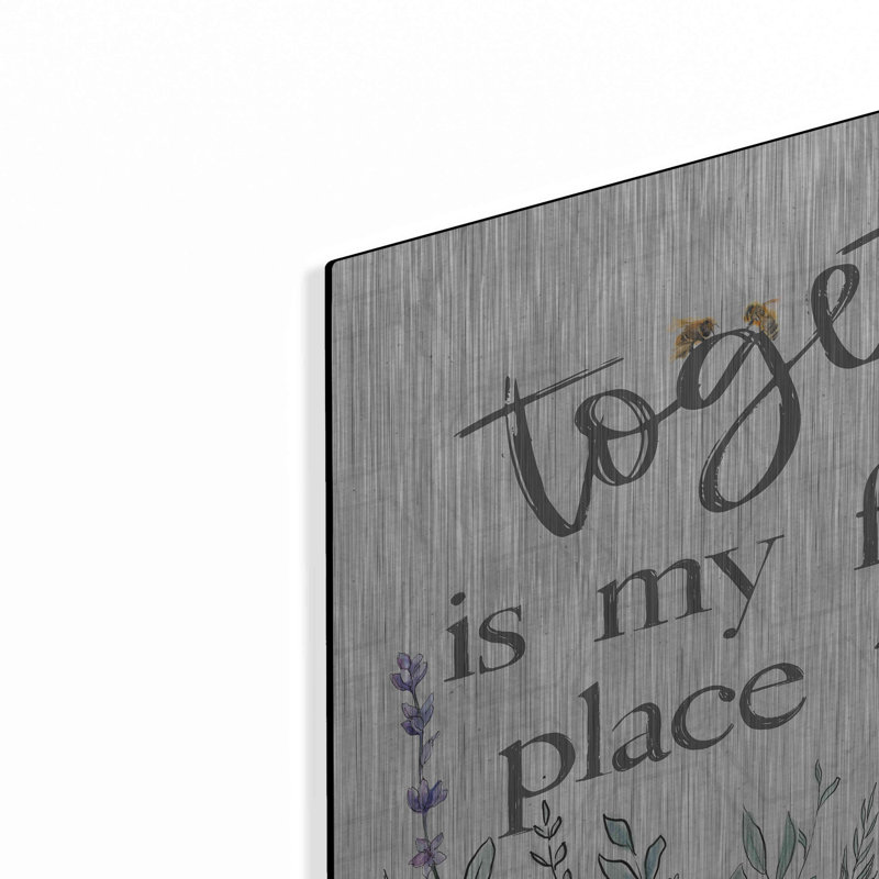 «Together Is My Favorite Place» par Susie Boyer, H 12 po x l 16 po