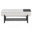Banc de rangement rembourré avec tablette inférieure-1069356980