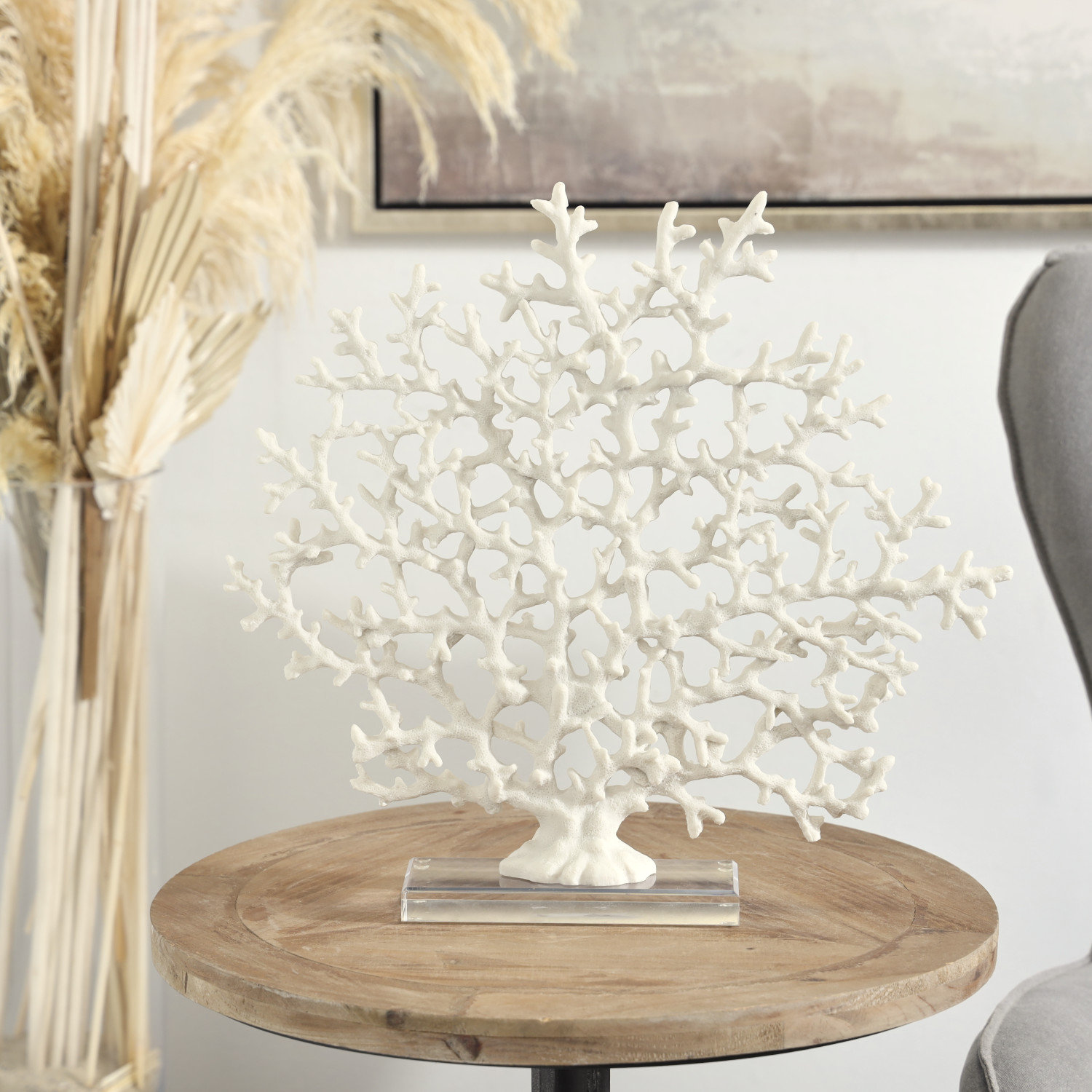 Coral Sculpture, White