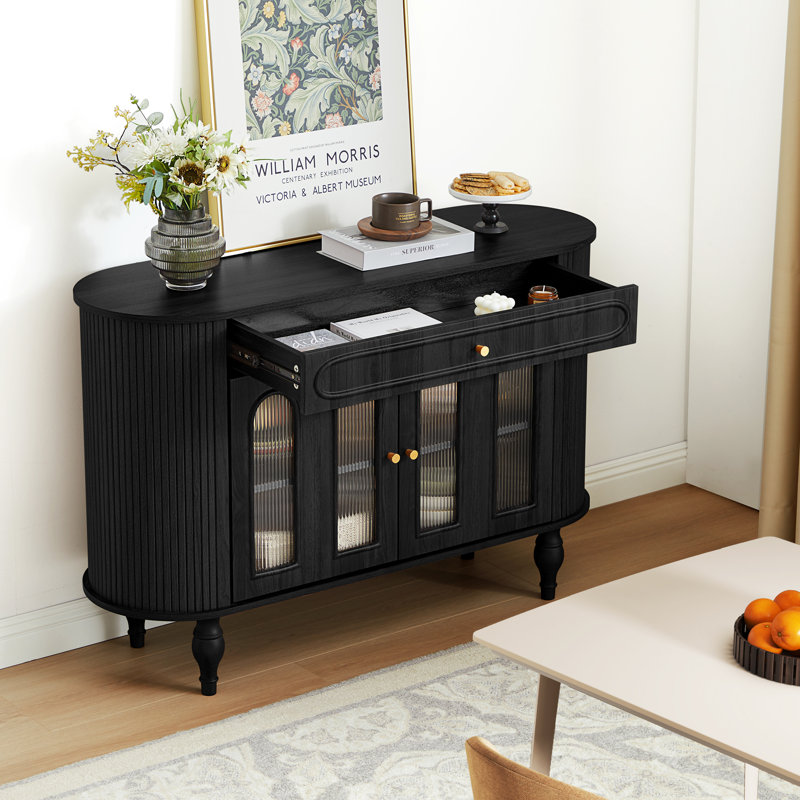 Emica 47.24" Sideboard, Black