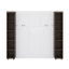 Grand lit escamotable mural avec rangement intégré-1813097602