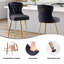 Ensemble de 2 tabourets de bar touffetés-517073340