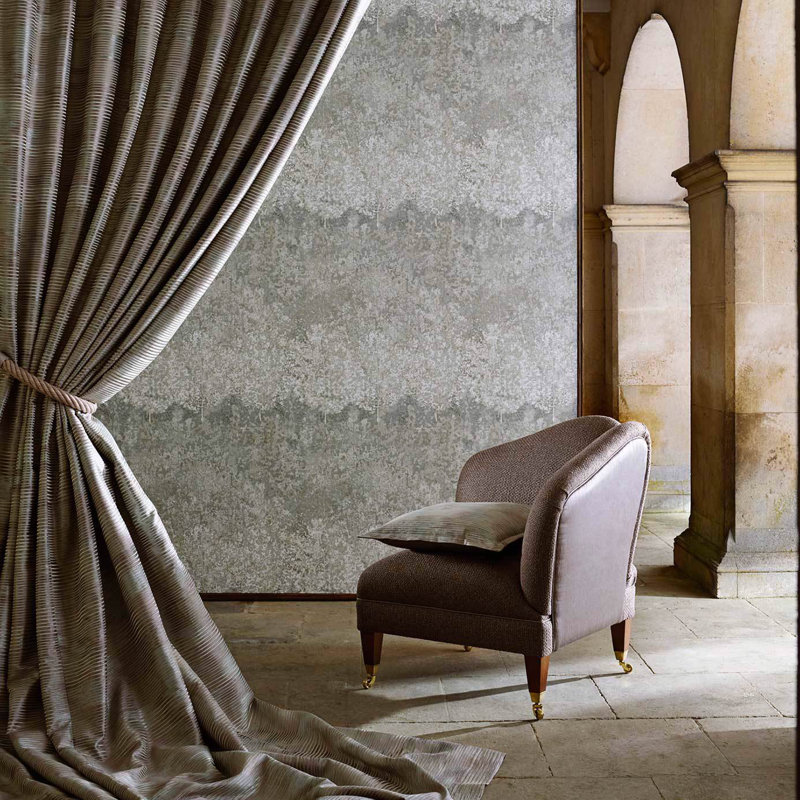 Neve Fabric, Blue Umber