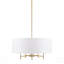 Lustre tambour 5 lumières blanc-1709928296-1709928297