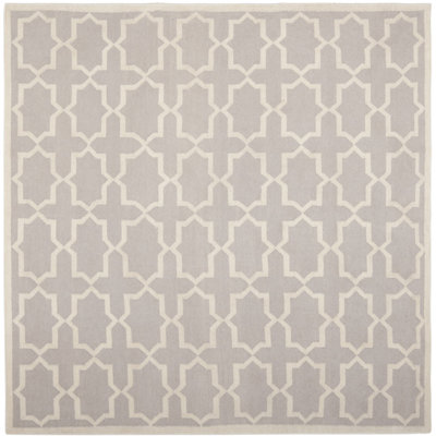 Geometric Wool Hand Woven Area Rug