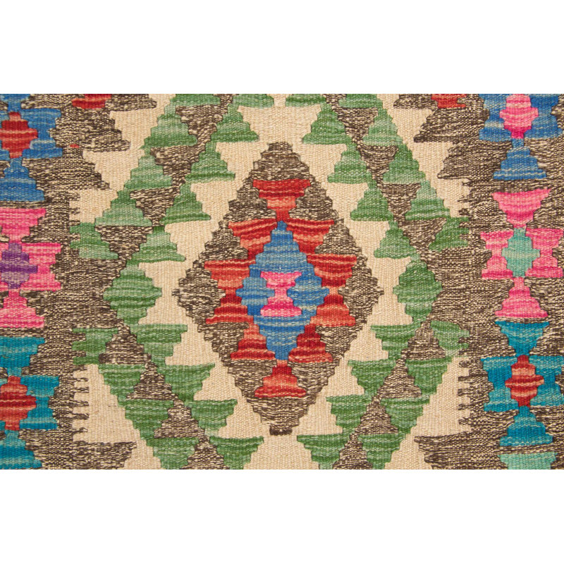 Geometric Hand Woven 78cm X 123cm Area Rug