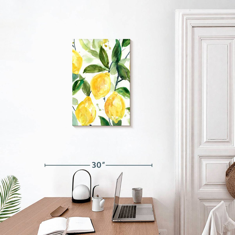Yarlin Lemony Branch II, 24" H x 16" W
