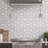 Ackland Lattice Fog Geometric 11 in. x 13 in. Polished Marble Mosaic Floor and Wall Tile-48951891