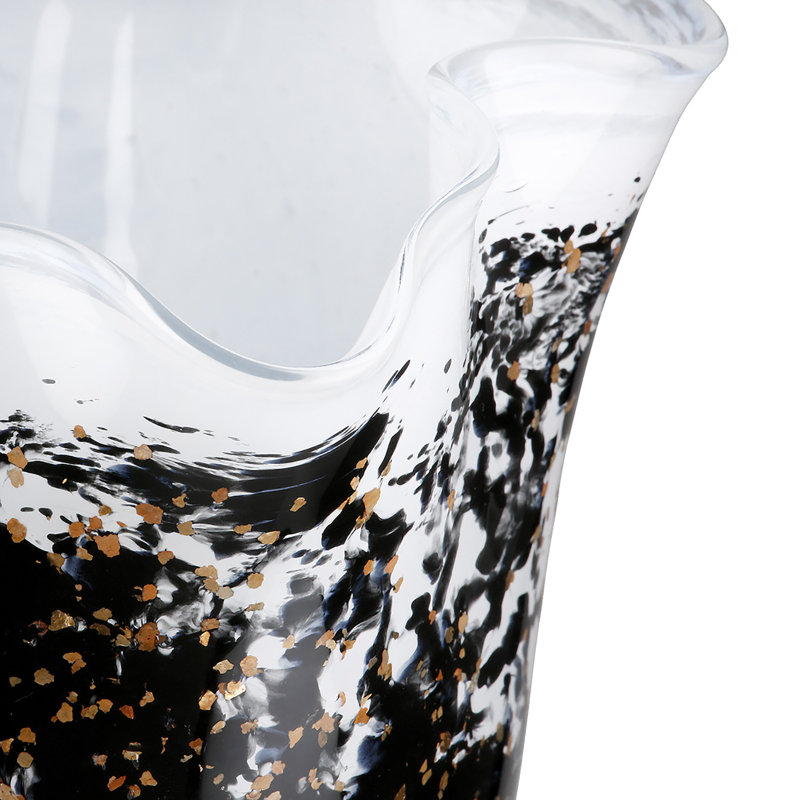 McKittrick Handmade Glass Table Vase, 32cm H x 19cm W x 19cm D