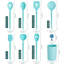 18Pcs Silicone Kitchen Cooking Utensils Set