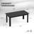 Vonne Rectangular Outdoor Dining Table Umbrella Hole , 33.9 " W 66.8 " D-1956079579