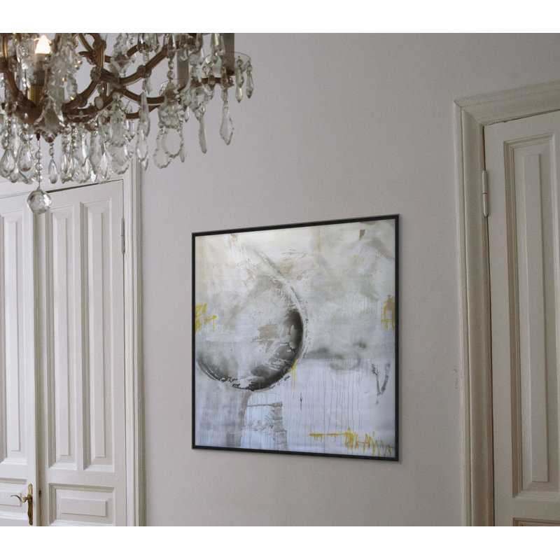 Abstract Print by S Cheramy, 27.25" H x 27.25" W