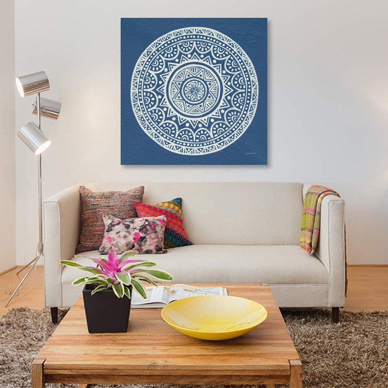 « circle designs ii », impression sur toile, H 48 po x l 48 po x P 1,5 po