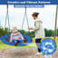 Costway Metal Swing Set with 1 Swing(s)