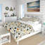 Serene Stones Zen Pattern For Spa I Box Stitch Floral Duvet Cover-1251294681