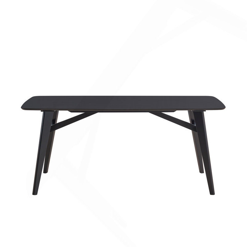 Black Finish Dining Table