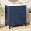 Meuble-lavabo 30 po avec lavabo, une porte avec tablette et trois tiroirs, porte à fermeture en douceur-135053124