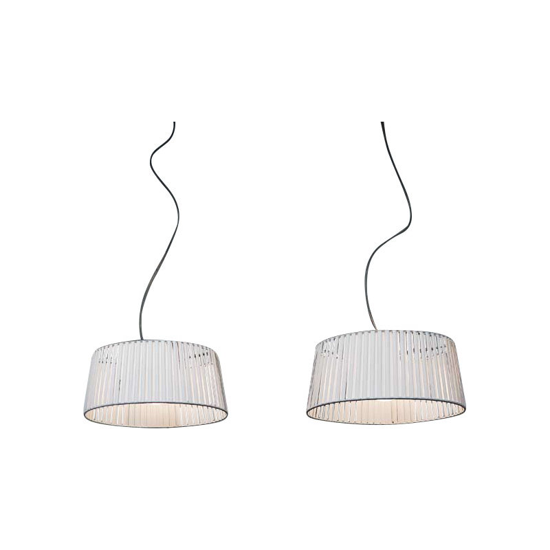 Ribbon 2 - Light Pendant, Matte White, White