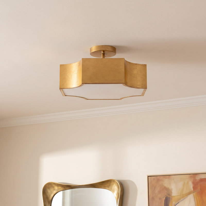 Brondby Semi Flush Mount