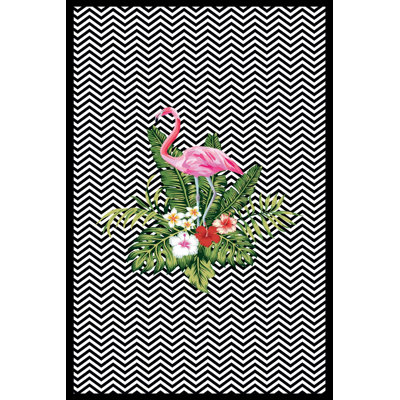 Tapis tissé de qualité supérieure, 5,2 x 7,5 pieds, 100% polyester, hauteur de velours de 0,3 po | Antibactérien, antidérapant, dessous lavable à la machine | Conception imprimée numérique 3D, idéale pour le salon et la chambre à coucher