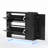 41.9" W High Gloss PET 2 Flip Door 1 Cabinet Shoe Storage With Bottom LED Light-1269142795