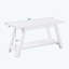 Banc en bois massif avec tablette-113430833