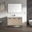 Meuble-lavabo simple 48 po avec plateau en résine Lunea-787799538
