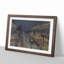 Montmartre Boulevard at Night by Camille Pissarro - Framed Print-62763223-62763226