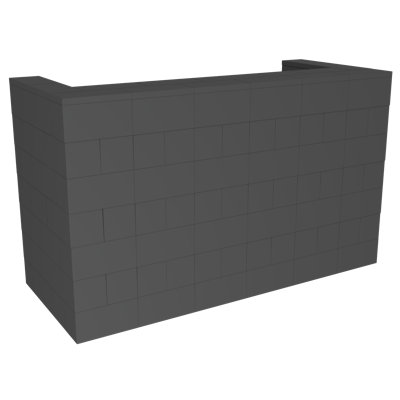Ensemble de bar et de comptoir EverBlock de 72 po de largeur