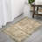 Myshawn Dua Distressed Border Brown Gray Beige Machine Washable Area Rug-1789711987