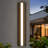 23'' H Dimmable LED Black Aluminum 3CCT(3000K/4000K/5000K) Adjustable Oudoor Wall Light-774641269