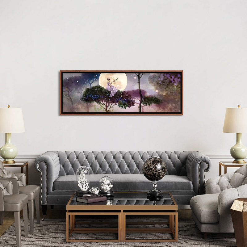 Libellule par Catrin Welz-Stein - impression panoramique, H 20 po x l 60 po x P 1,5 po