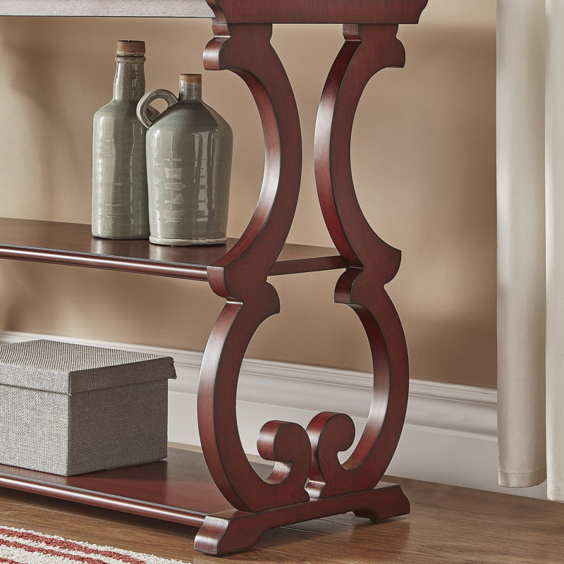Console de 48 po Huntingdon, Rouge