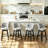 Aadhvika Upholstered BarStools with Solid Wood Frame-104100028-104100024
