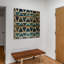 Triangles - No Frame Painting on Wood-1181846507