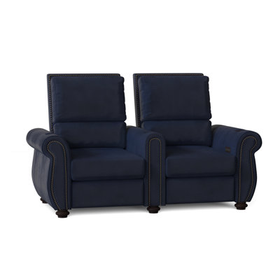 Stallion HR Series Upholstered Power Reclining Home Theater Seating with Cup Holder
