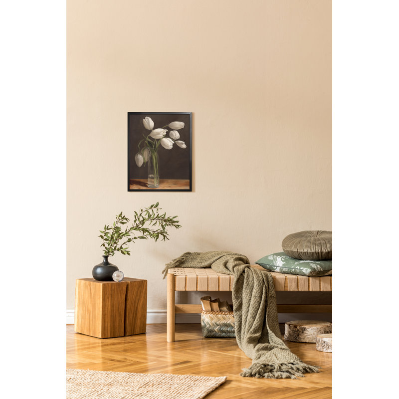 New Year's Tulips I Print by Sarah Bird, Black
