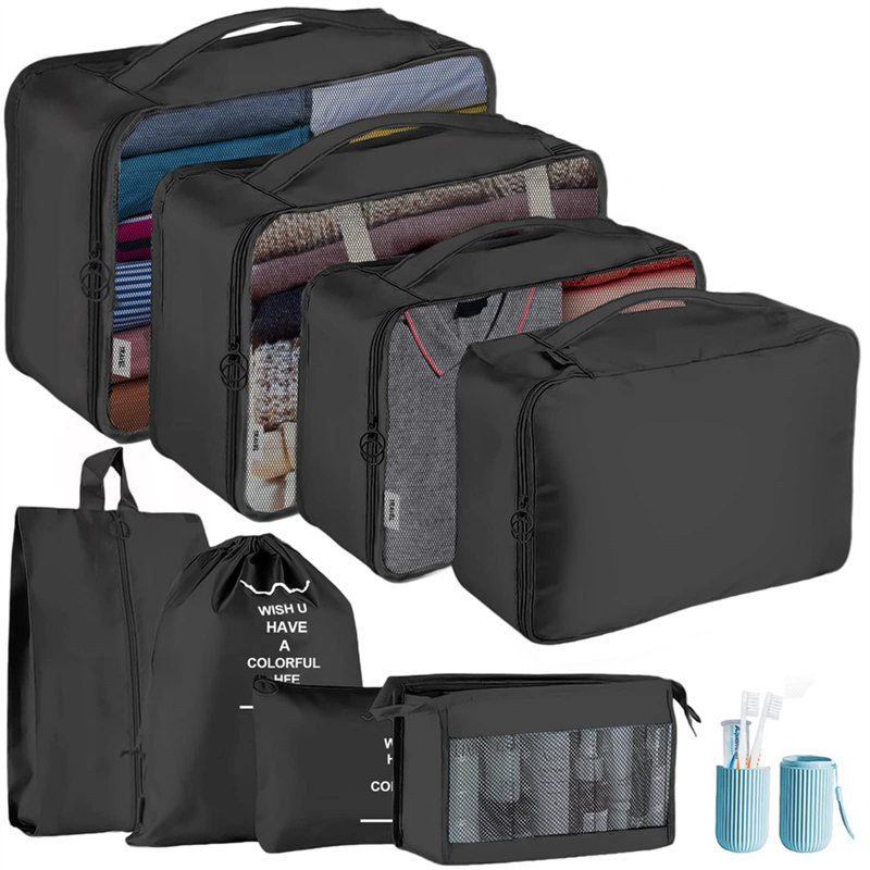 Rebrilliant Fabric Storage Bag, Black