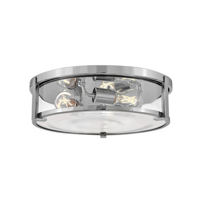 Lowell Three-Light Flush Mount Ceiling Light