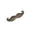 Plat de trinket mustache en fonte moulé